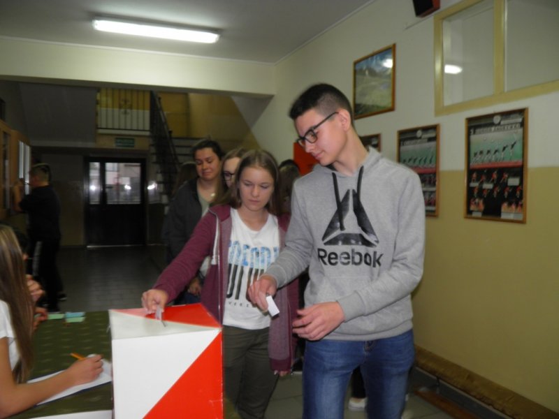 Wybory do rady samorządu uczniowskiego